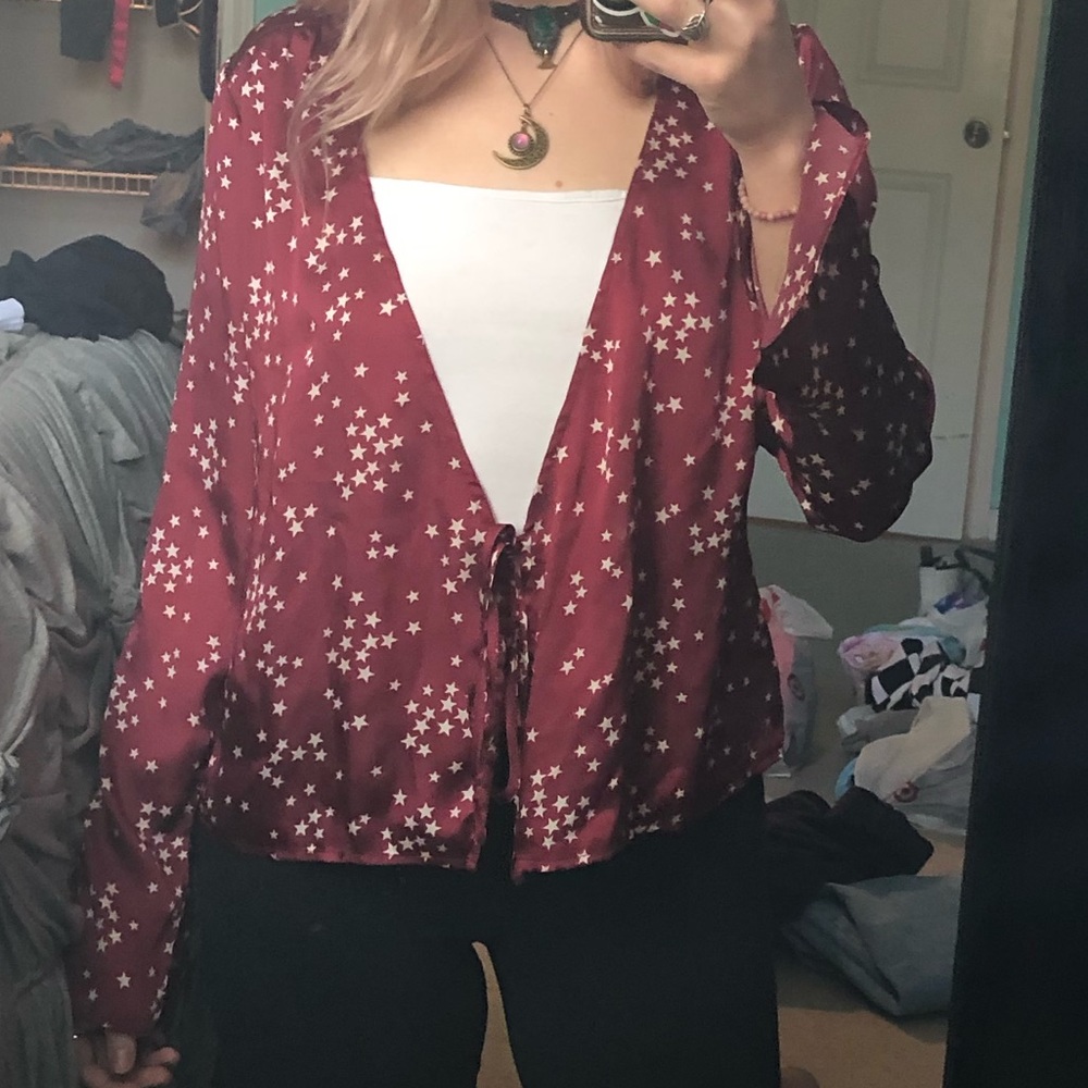 Silk Tie Top